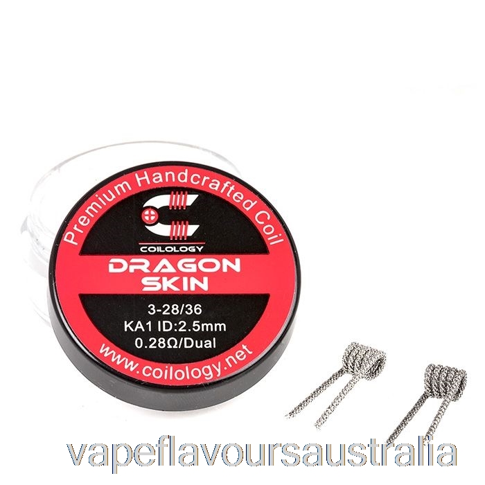 Vape Australia Coilology Performance Prebuilt Coils Dragon Skin - 0.28ohm KA1